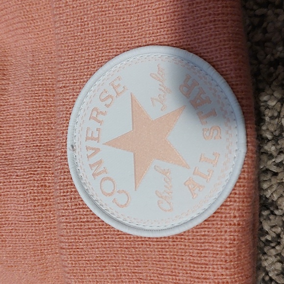 Girls Converse Beanie Hat - Picture 2 of 5